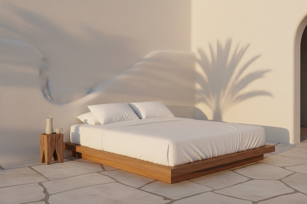 Fitted Plain Bedsheet