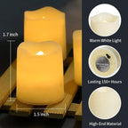 SHYMERY Flameless Votive Candles,
