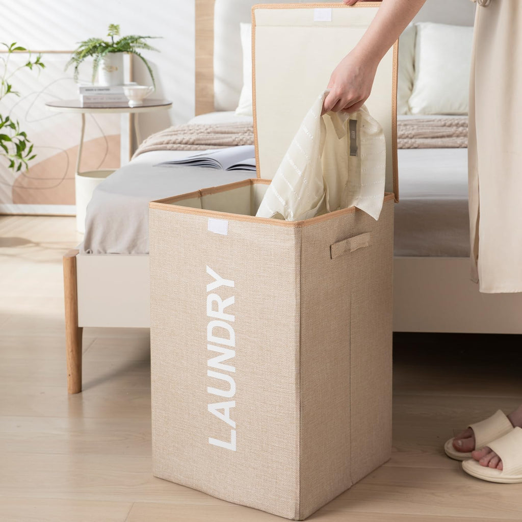 Laundry Basket with Lid