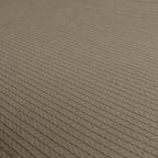 Egyptian cotton Orchid Coverlet - Dark Cafe Color - 225 x 255 CM - 2KG