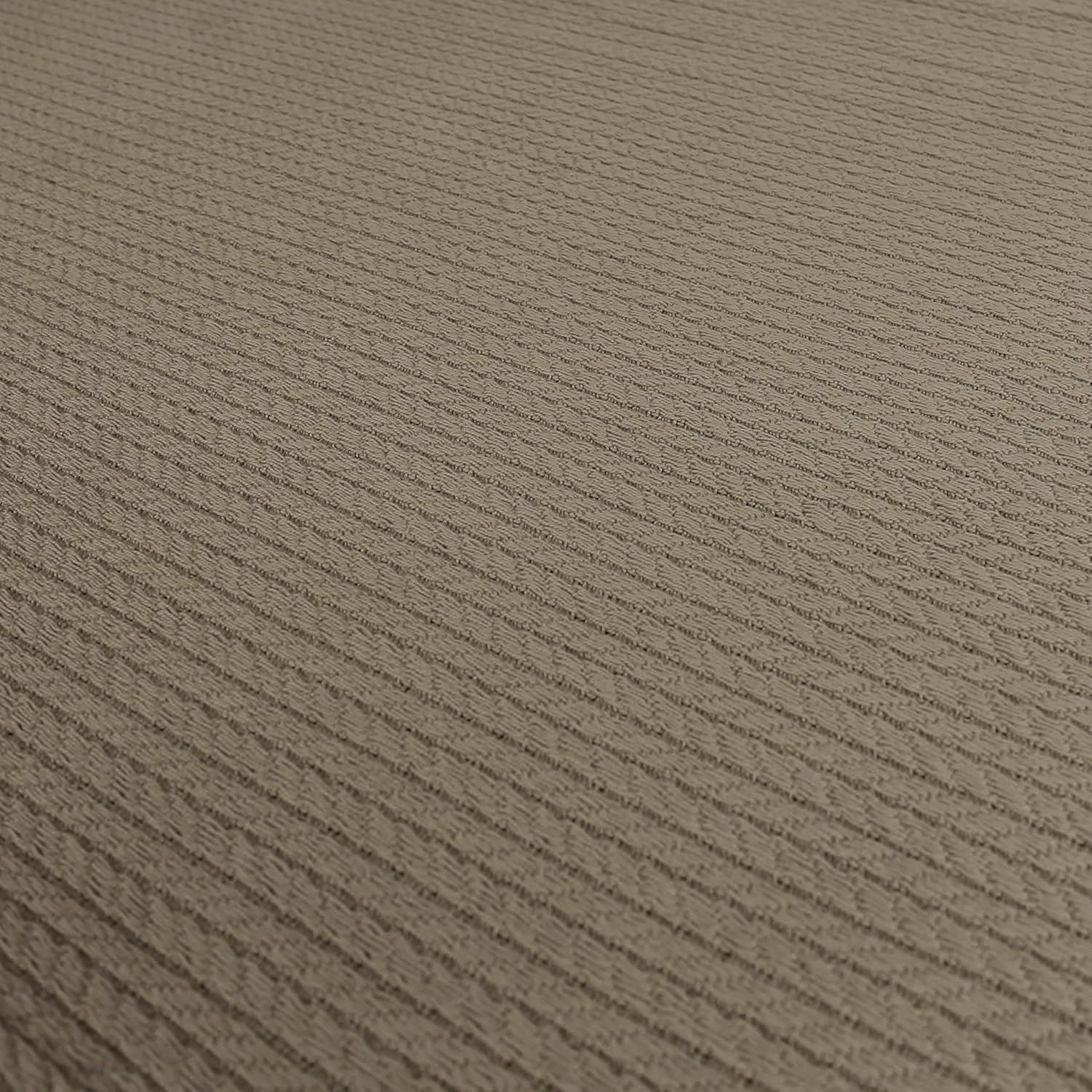 Egyptian cotton Orchid Coverlet - Dark Cafe Color - 225 x 255 CM - 2KG