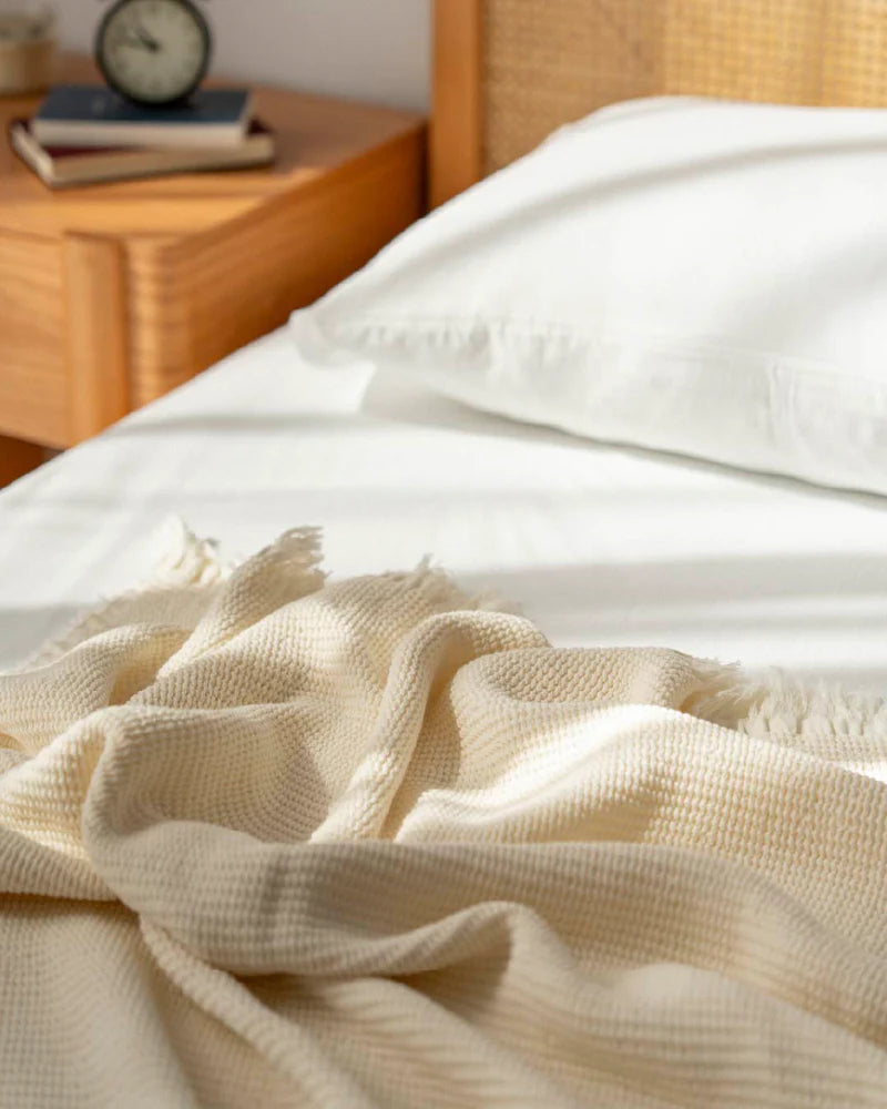 Honeycomb Waffle Blanket