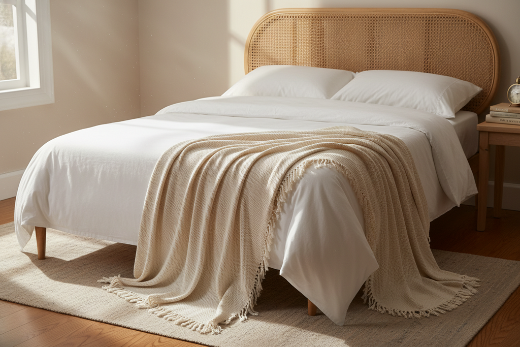 Honeycomb Waffle Blanket